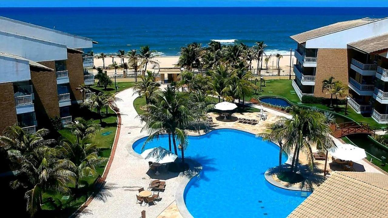 Paraiso Das Dunas - Apartamento A Beira Mar Com Jacuzzi - Proximo Ao Beach Park Aquiraz Exteriör bild