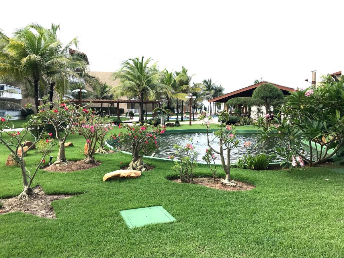 Paraiso Das Dunas - Apartamento A Beira Mar Com Jacuzzi - Proximo Ao Beach Park Aquiraz Exteriör bild