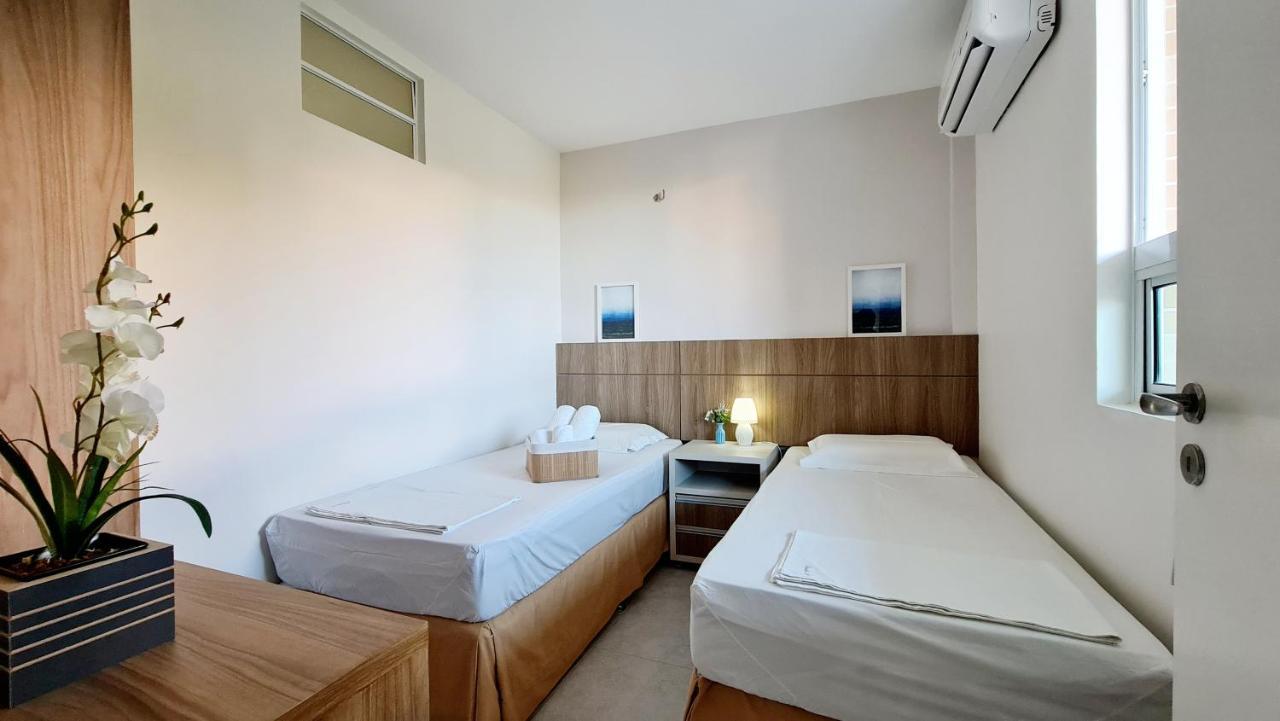 Paraiso Das Dunas - Apartamento A Beira Mar Com Jacuzzi - Proximo Ao Beach Park Aquiraz Exteriör bild