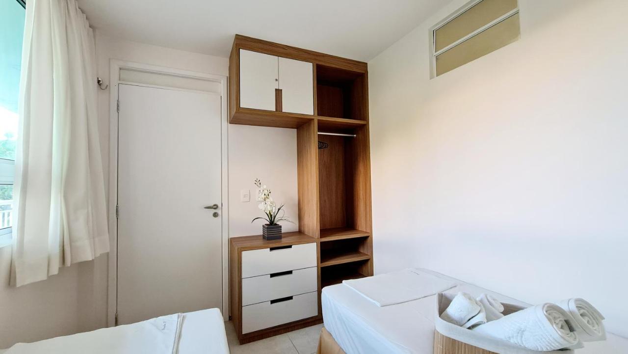 Paraiso Das Dunas - Apartamento A Beira Mar Com Jacuzzi - Proximo Ao Beach Park Aquiraz Exteriör bild