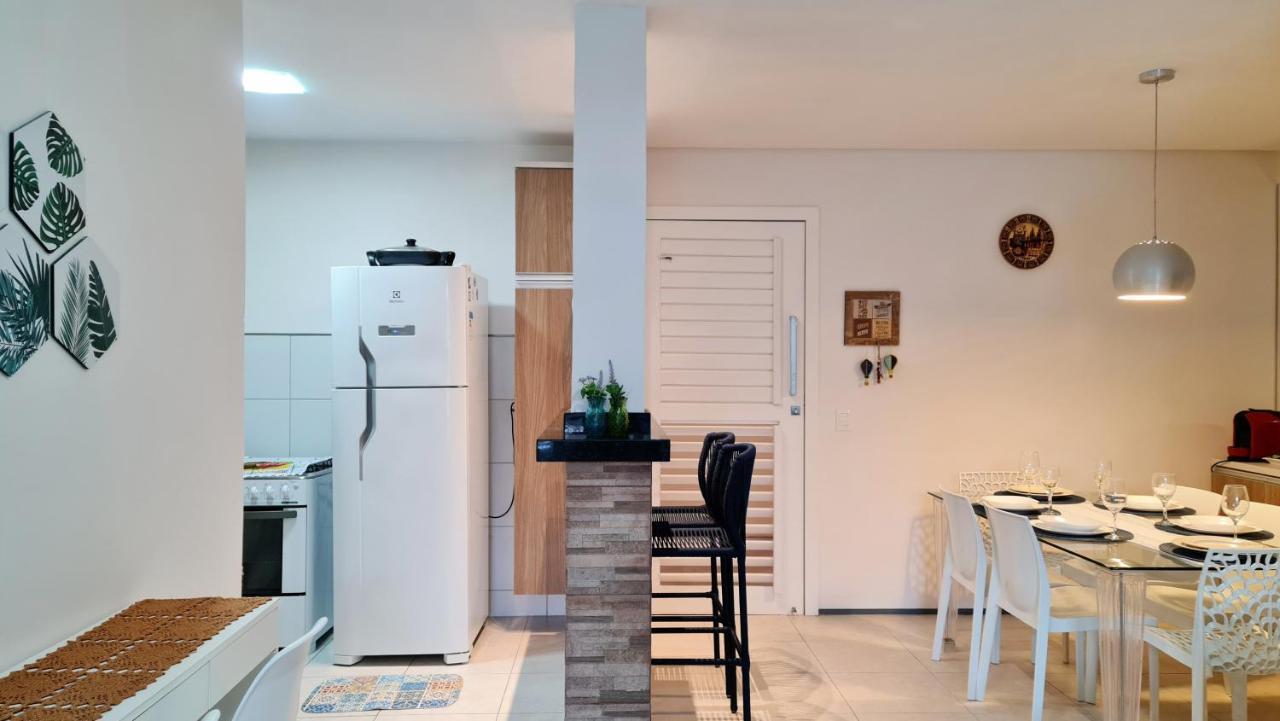 Paraiso Das Dunas - Apartamento A Beira Mar Com Jacuzzi - Proximo Ao Beach Park Aquiraz Exteriör bild