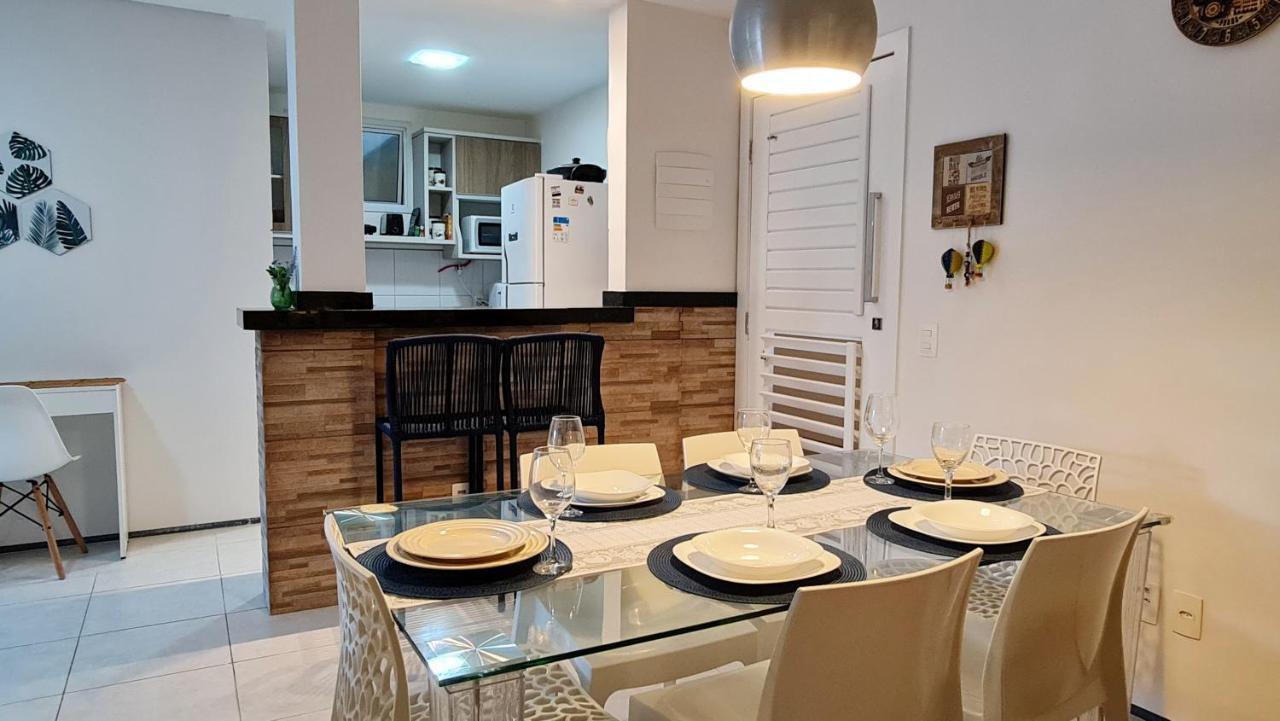 Paraiso Das Dunas - Apartamento A Beira Mar Com Jacuzzi - Proximo Ao Beach Park Aquiraz Exteriör bild