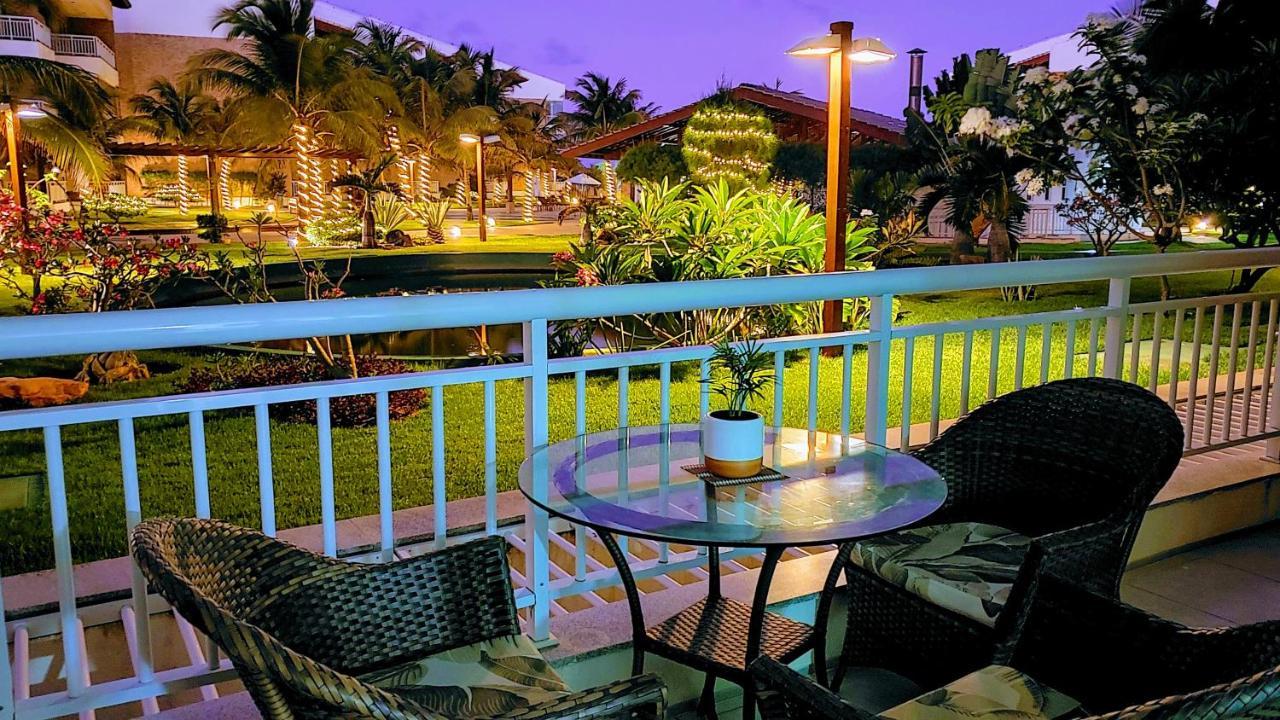 Paraiso Das Dunas - Apartamento A Beira Mar Com Jacuzzi - Proximo Ao Beach Park Aquiraz Exteriör bild