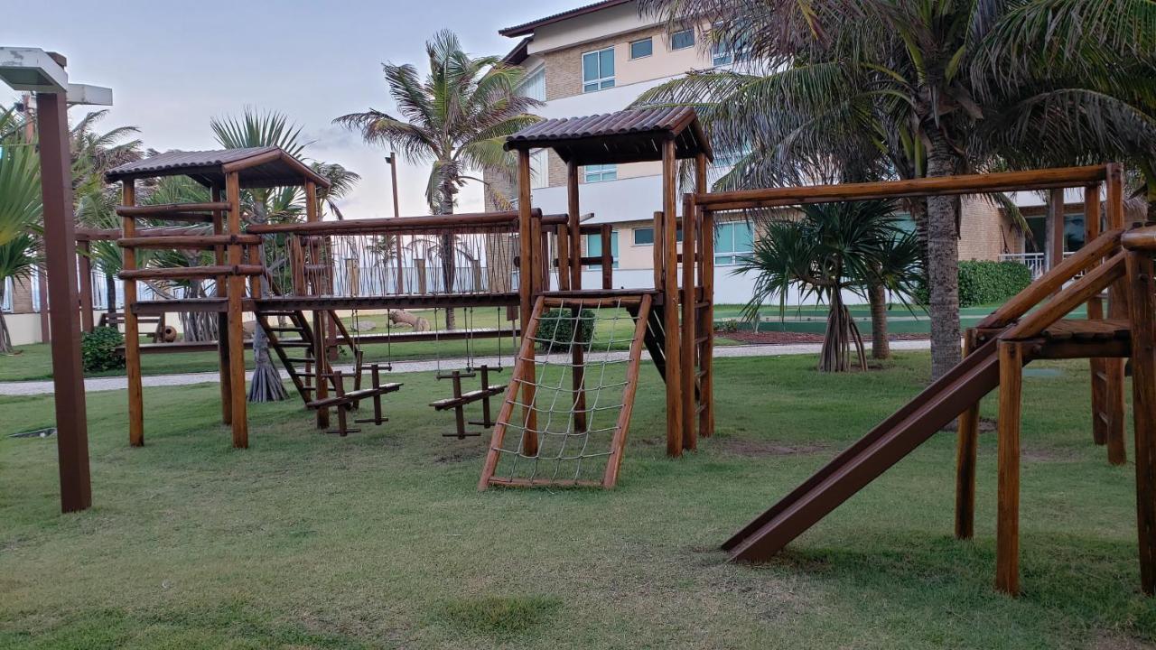 Paraiso Das Dunas - Apartamento A Beira Mar Com Jacuzzi - Proximo Ao Beach Park Aquiraz Exteriör bild
