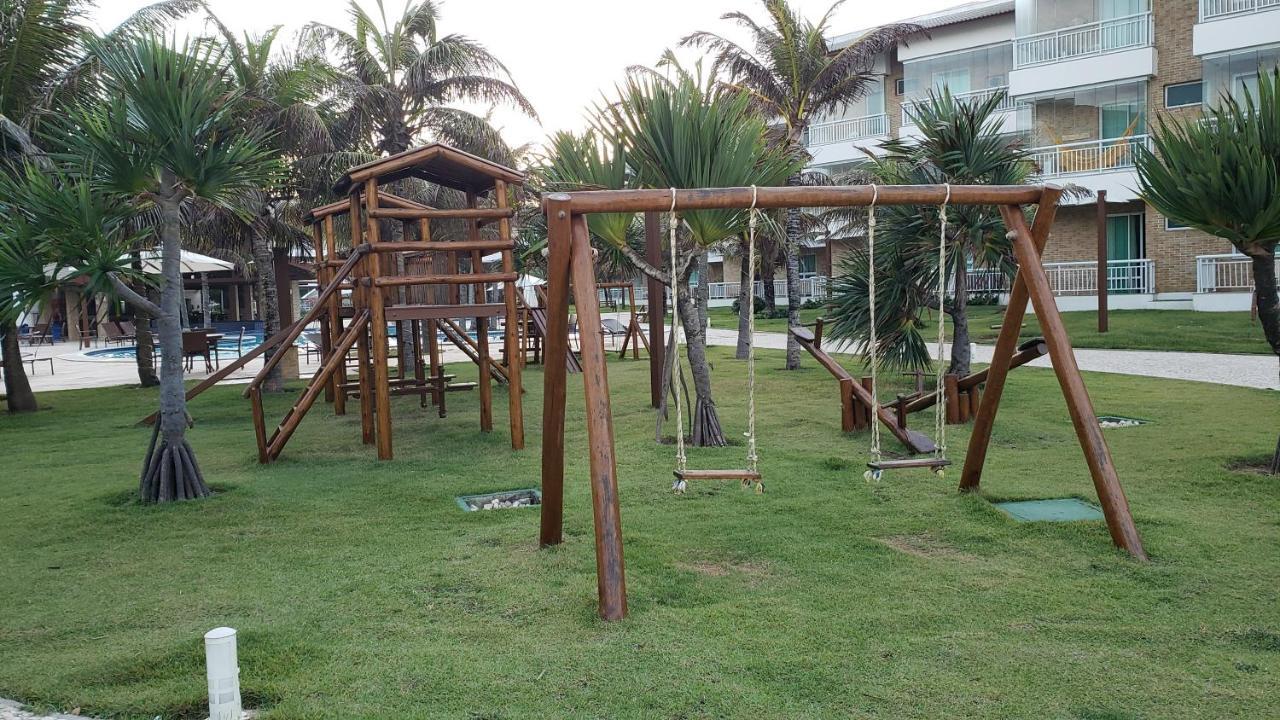 Paraiso Das Dunas - Apartamento A Beira Mar Com Jacuzzi - Proximo Ao Beach Park Aquiraz Exteriör bild