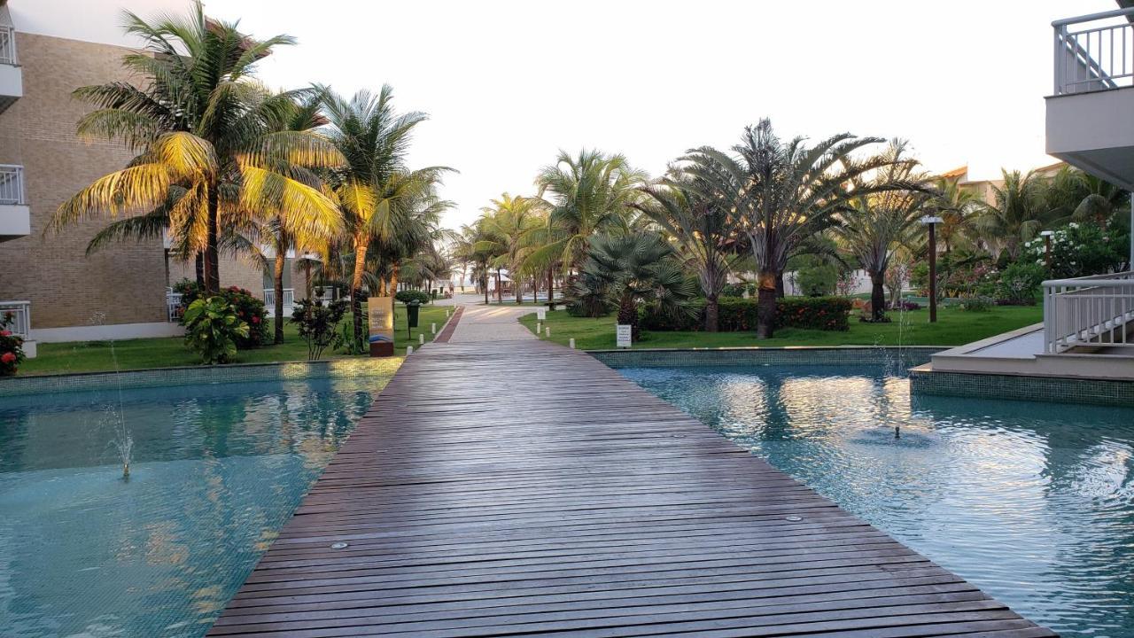 Paraiso Das Dunas - Apartamento A Beira Mar Com Jacuzzi - Proximo Ao Beach Park Aquiraz Exteriör bild