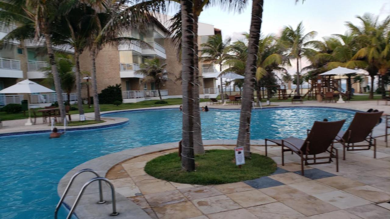 Paraiso Das Dunas - Apartamento A Beira Mar Com Jacuzzi - Proximo Ao Beach Park Aquiraz Exteriör bild