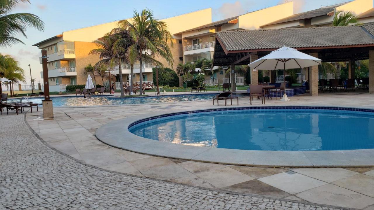 Paraiso Das Dunas - Apartamento A Beira Mar Com Jacuzzi - Proximo Ao Beach Park Aquiraz Exteriör bild