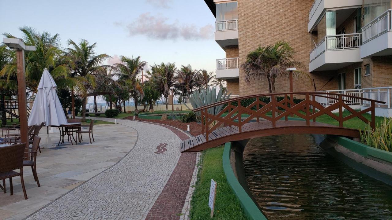 Paraiso Das Dunas - Apartamento A Beira Mar Com Jacuzzi - Proximo Ao Beach Park Aquiraz Exteriör bild