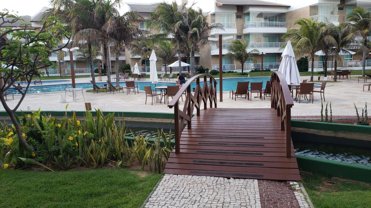 Paraiso Das Dunas - Apartamento A Beira Mar Com Jacuzzi - Proximo Ao Beach Park Aquiraz Exteriör bild