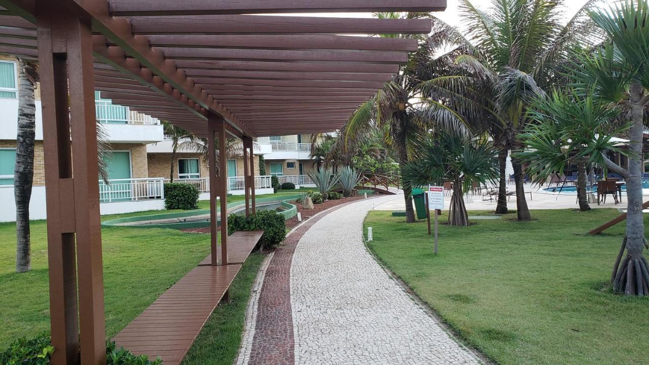 Paraiso Das Dunas - Apartamento A Beira Mar Com Jacuzzi - Proximo Ao Beach Park Aquiraz Exteriör bild