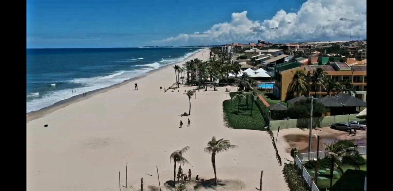 Paraiso Das Dunas - Apartamento A Beira Mar Com Jacuzzi - Proximo Ao Beach Park Aquiraz Exteriör bild