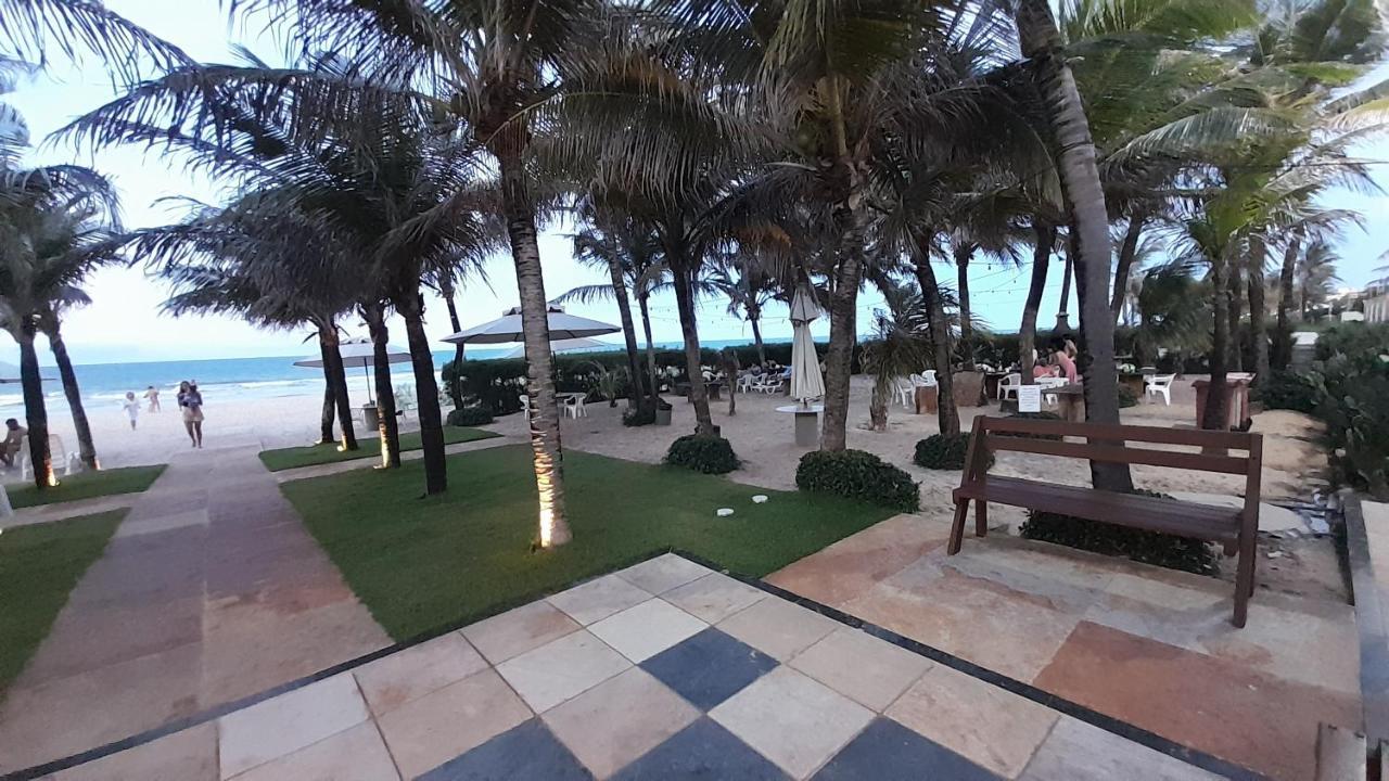 Paraiso Das Dunas - Apartamento A Beira Mar Com Jacuzzi - Proximo Ao Beach Park Aquiraz Exteriör bild
