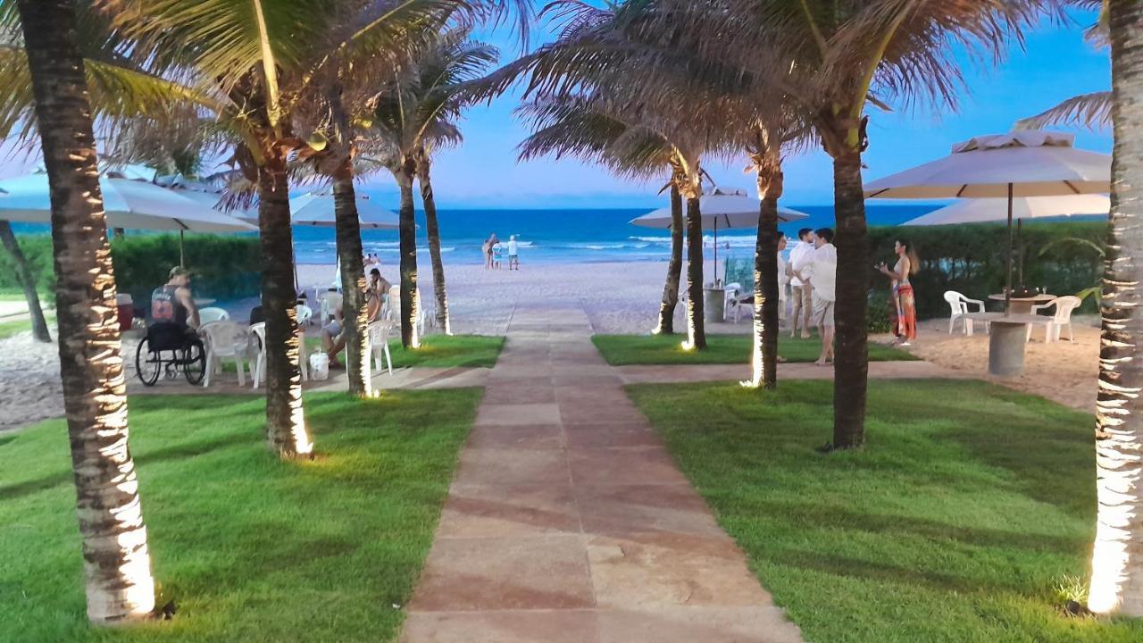 Paraiso Das Dunas - Apartamento A Beira Mar Com Jacuzzi - Proximo Ao Beach Park Aquiraz Exteriör bild